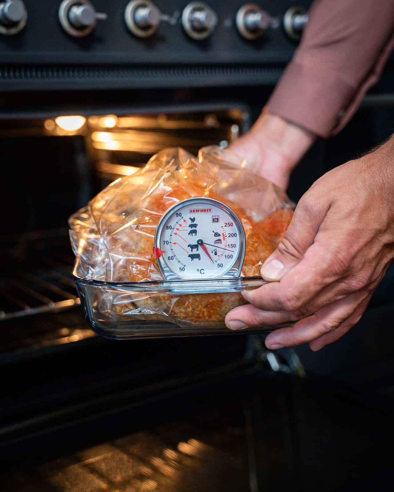 Kalkoen bereiden in de oven